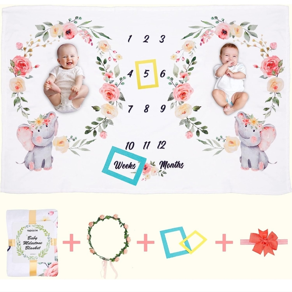Baby twin monthly age count